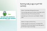 Running node.js app on port 443 (HTTPS)