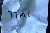 Never waste your time