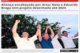 Ethos jornalístico: Abordagem da aliança Artur Neto-Eduardo Braga no A Crítica