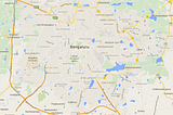 The Bangalore Clock-Map Analogy
