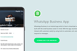 How To Use WhatsApp Business App