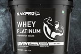 NAKPRO PLATINUM 100% Whey | Cheapest Whey Isolate In India