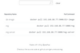 Self-hosted Docker Registry and Web-UI with HTTPS support