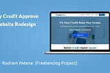 My Credit Approve Website Redesign || Usability Heuristic Evolution