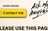 “Just Ask Justiss” 👇🏻CONTACT Justiss Goode for Online Help