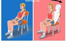 5 Poses for a Flat Belly and a Thin Waist You Can Even Do While Sitting on a Chair