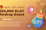 $50,000 KLAY Airdrop