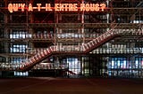 Centre Pompidou/Richard Rogers+Renzo Piano — French architecture tour