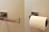 How To Install A One Arm Toilet Paper Holder