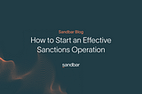 Effective Sanctions Screening Operations