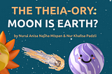 The Theia-ory: Moon is Earth?