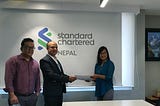 Aeloi Technologies in association with Standard Chartered Bank Nepal