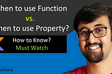 Kotlin Functions vs. Properties: When to use what?