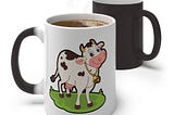 A Moo-gical Coffee Mug