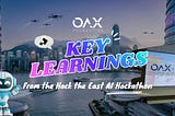 OAX Foundation’s First Hackathon Adventure: HackTheEast 2026 Recap