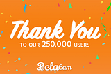 The Crypto Social Media Site “Belacam” Hits 250,000 Users