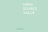 Open Source Captures 0.02% of the Value it Creates