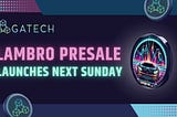 Exciting News for the AgaTech Ecosystem Community! Lambro Presale Launches Next Sunday! 🥳