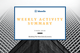 Bluzelle Weekly Activity Summary (Nov 9)