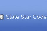 Slate Star Codex banner