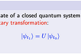 The Postulates of Quantum Mechanics