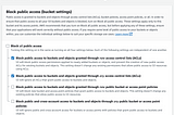 Restricting access to the S3 bucket outside the application