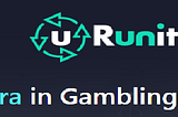 U RUN IT — SET TO REDEFINE THE GAMBLING INDUSTRY