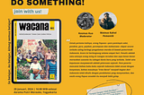 Diskusi Jurnal Wacana; “Tangan-Tangan Tidak berdaya”: Menafsir Teka-Teki Pesan Leluhur , Melampaui…
