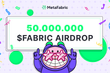 50,000,000 $FABRIC airdrop is live!