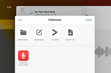 Transcribing Voice Notes on the iPad with AWS Transcribe