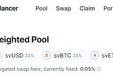 Savvy’s Latest Liquidity Pool: Savvy TriCrypto Balancer