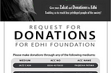 A Journey of Happiness: Edhi’s Fundraising Drive