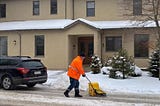 Snowy Showdown in Watertown Town, MA and Livingston, NJ