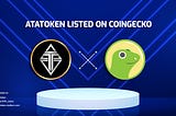 ATA TOKEN IS NOW ON COINGECKO !