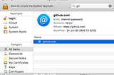 Switch git user at terminal on Mac