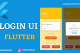 Flutter Login UI With Sweet Alert