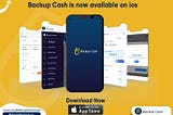 backup cash dashboard on ios app store