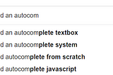 Build a simple autocomplete model with your own Google search history