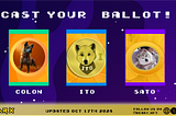 Meme Coin Madness: Cast Your Ballot in the BearX Investment Event!