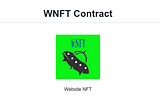 WNFT smart contract
