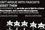 RELEASE — Saturday NYC March Against Fascism and Antisemitism — From NYC 2 Pittsburgh: We Will…