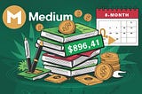 I Made $896.41 After Writing 280+ Articles on Medium
