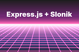 Integrating Slonik with Express.js