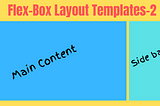 Responsive Flexbox Layout With Main Content and a Side Bar | Layout Pattern-2