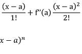 Approximating Non-Polynomial functions with Taylor Series