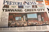 Ke Nako for a green dawn for African Capital Cities