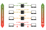 WebRTC connectivity paths