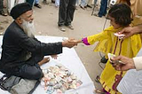 Learning from Edhi Fund Raising Activity