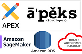 Oracle APEX on Amazon RDS or on Oracle Autonomous Database