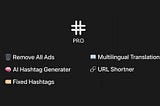 About hashtagrab PRO, hashtagrab’s subscription service.